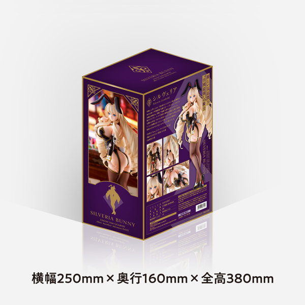 ユニオリズム・カルテット シルヴェリア バニー 1/6スケールフィギュア+抱き枕カバー付属-16