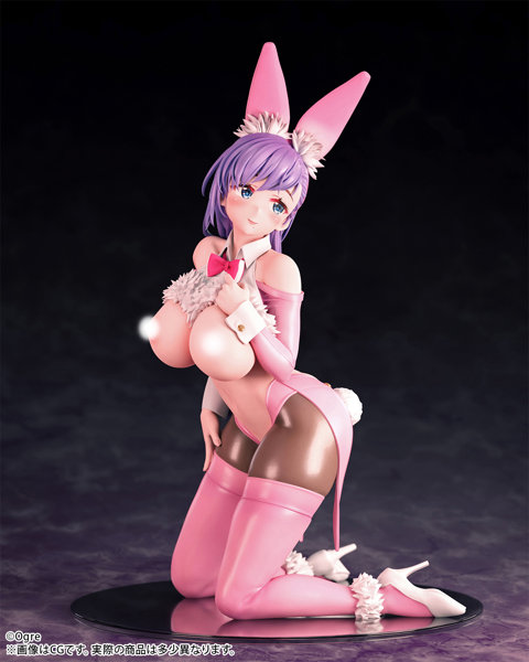 Ogre イラスト「バニーの日」 淫乱ピンクVer. 1/6スケール-6