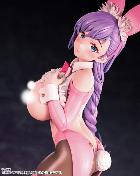 Ogre イラスト「バニーの日」 淫乱ピンクVer. 1/6スケール-15
