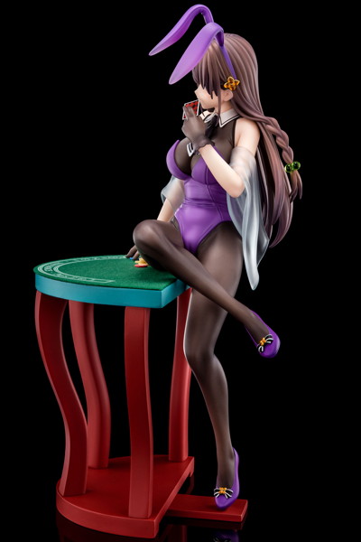 エルフィーネ・フィレット 花紫のバニーフィギュアwithぺろりシステム-6