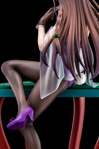 エルフィーネ・フィレット 花紫のバニーフィギュアwithぺろりシステム-13