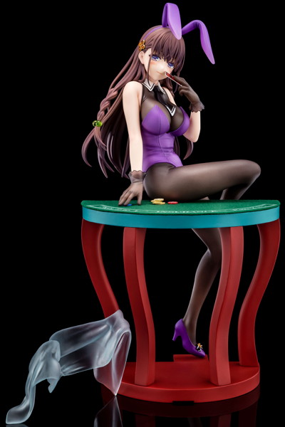 エルフィーネ・フィレット 花紫のバニーフィギュアwithぺろりシステム-16