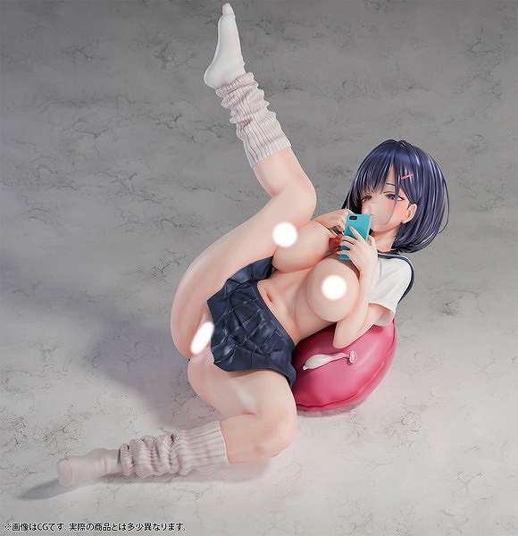 肉感少女 居座りダウナーJK 水鳥川さん 1/4スケール-7