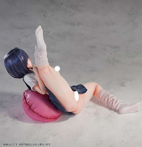 肉感少女 居座りダウナーJK 水鳥川さん 1/4スケール-10