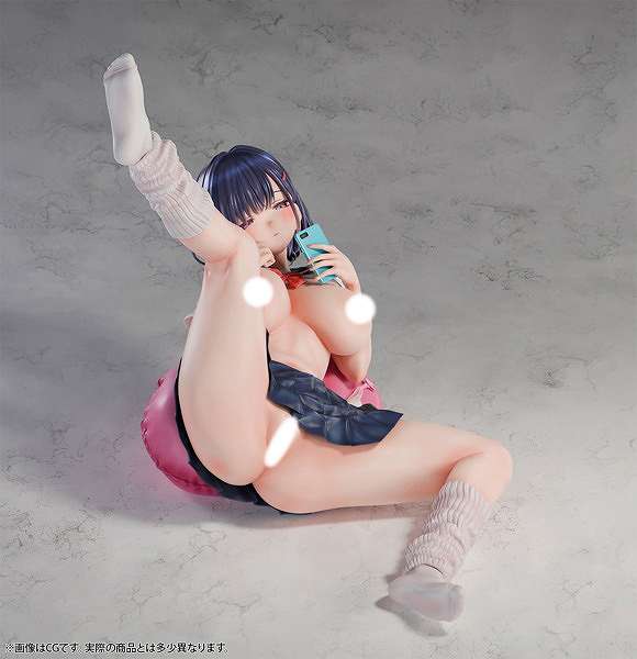 肉感少女 居座りダウナーJK 水鳥川さん 1/4スケール-11