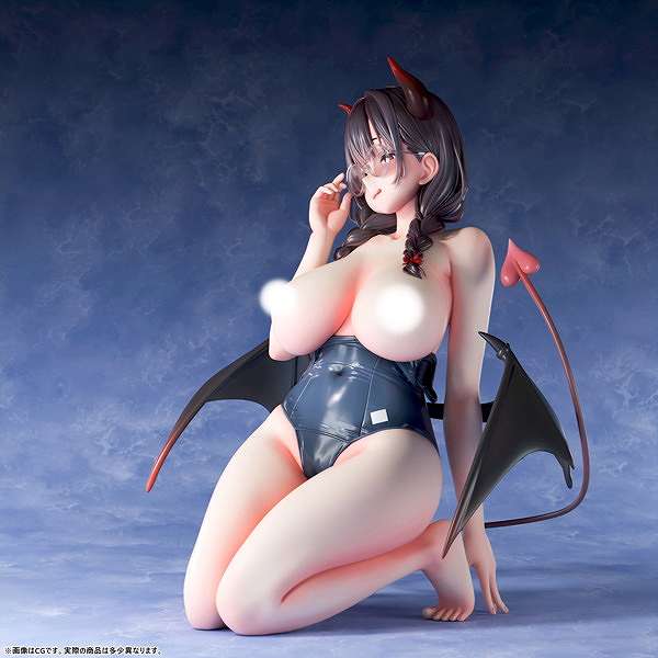 肉感少女 クラスの地味子がサキュバスだった 夢咲さよ 1/5スケール-4