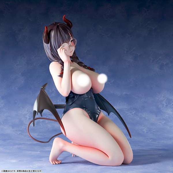 肉感少女 クラスの地味子がサキュバスだった 夢咲さよ 1/5スケール-8