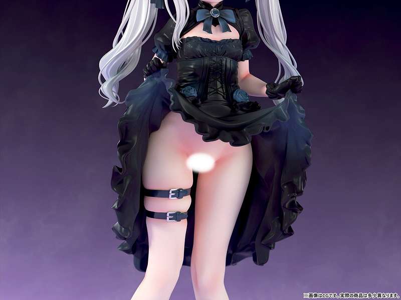 肉感少女 ゴシック姉妹のいたずら 黒霧ヒメル 1/5スケール-18