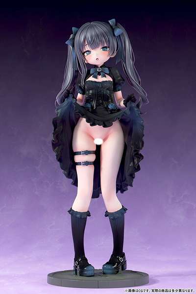肉感少女 ゴシック姉妹のいたずら 黒霧メーア 1/5スケール-2