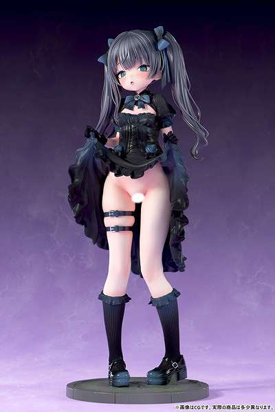 肉感少女 ゴシック姉妹のいたずら 黒霧メーア 1/5スケール-3