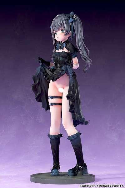 肉感少女 ゴシック姉妹のいたずら 黒霧メーア 1/5スケール-4