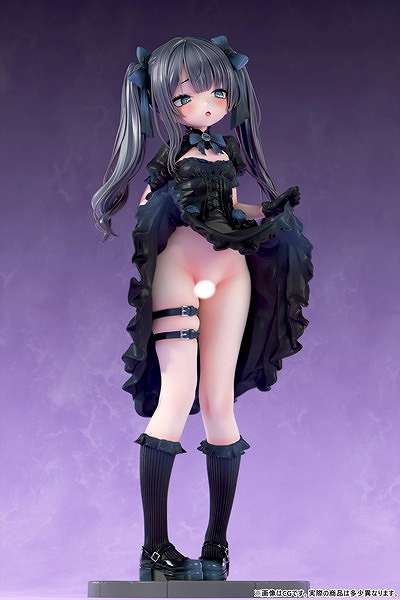 肉感少女 ゴシック姉妹のいたずら 黒霧メーア 1/5スケール-15