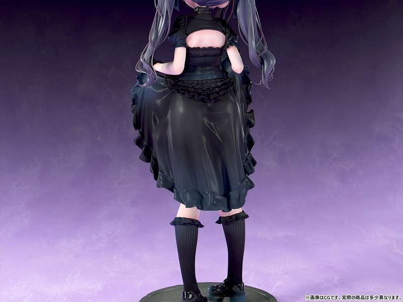 肉感少女 ゴシック姉妹のいたずら 黒霧メーア 1/5スケール-17