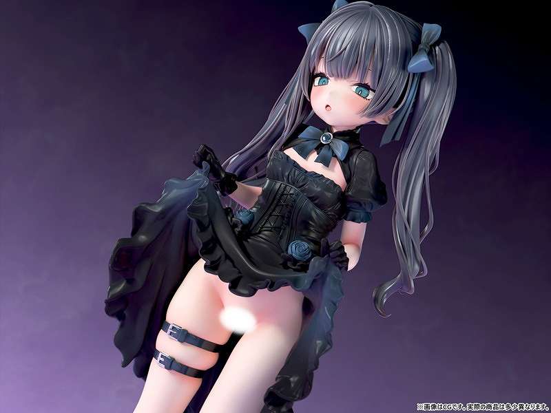 肉感少女 ゴシック姉妹のいたずら 黒霧メーア 1/5スケール-19