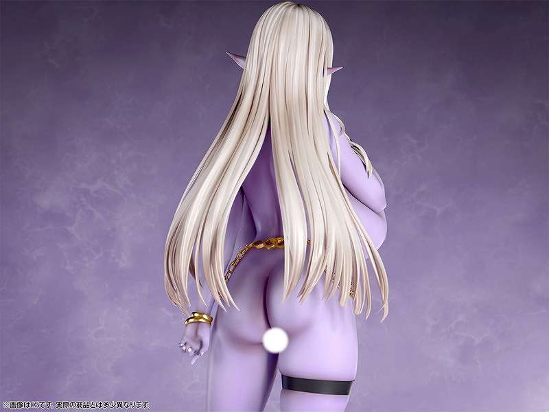 肉感少女 異世界の奴○市 出品番号02 紫肌ダークエルフ 1/6スケール-17