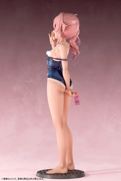 肉感少女 スク水日焼けのちっぱいエルフ ミーナ 1/5スケール-5