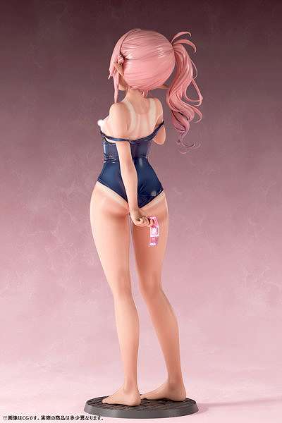 肉感少女 スク水日焼けのちっぱいエルフ ミーナ 1/5スケール-6