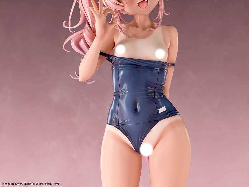 肉感少女 スク水日焼けのちっぱいエルフ ミーナ 1/5スケール-18