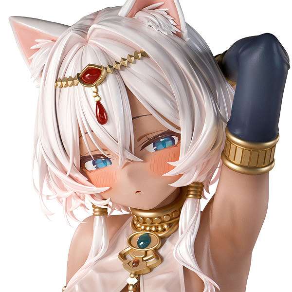 【再販】肉感少女 褐色猫娘 マウ 1/4スケール-26