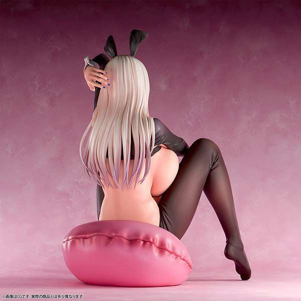 肉感少女 褐色ふたなり逆バニー 夏帆 1/5スケール-8
