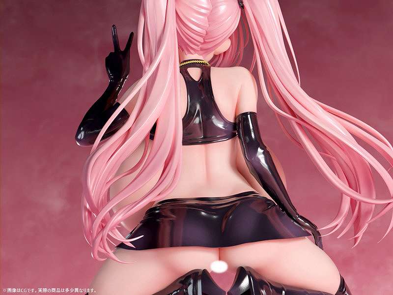 【再販】肉感少女 爆乳ラバードレス インカローズ 1/4スケール-12