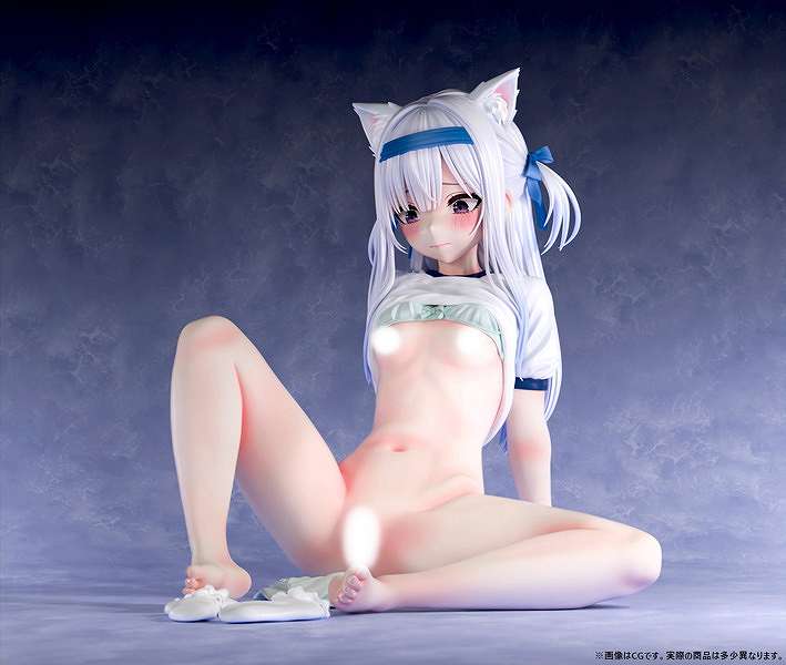 肉感少女 体育のあとで 月白みかん 1/4スケール-3