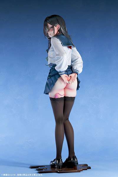 肉感少女 ＃裏垢女子 黒星ゆに 1/4スケール-3