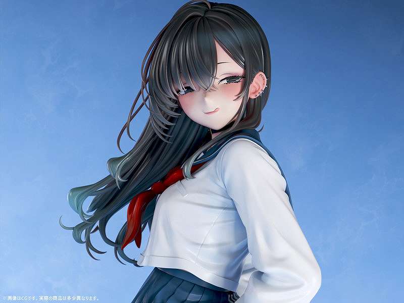 肉感少女 ＃裏垢女子 黒星ゆに 1/4スケール-18