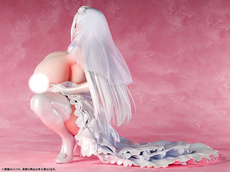 【再販】肉感少女 ウェディングでXXXしよう！ クリスティーナ 1/4スケール-5