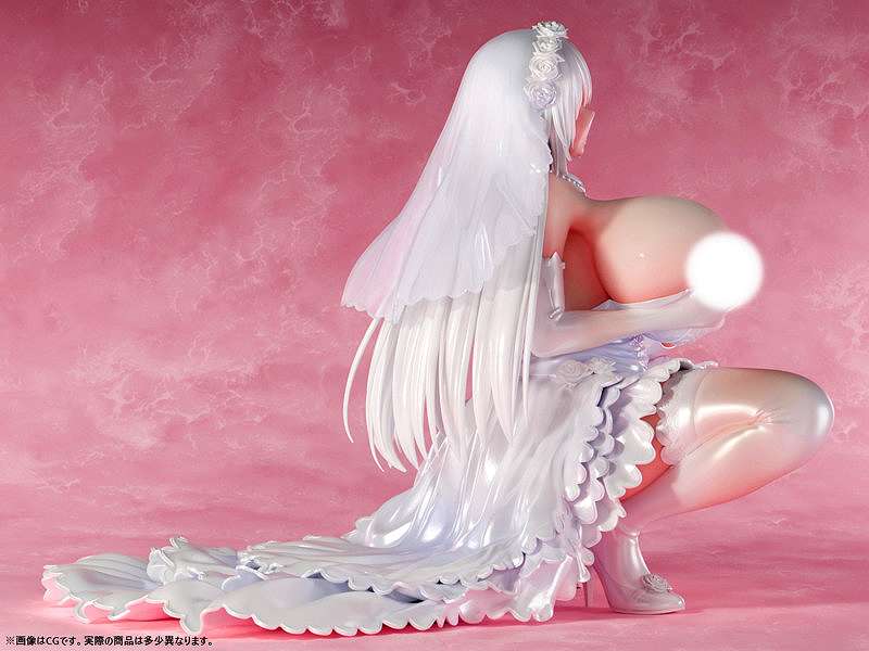 【再販】肉感少女 ウェディングでXXXしよう！ クリスティーナ 1/4スケール-7