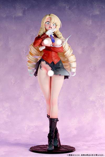 肉感少女 異世界アカデミアのご令嬢 エリザベート・F・ローゼンブルク 制服破裂ver.1/4スケール-3