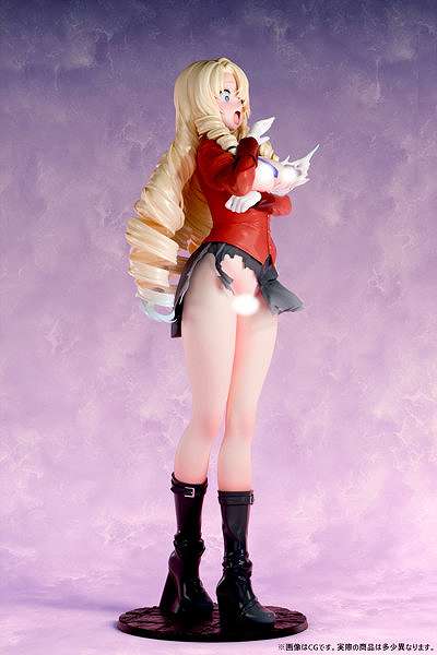 肉感少女 異世界アカデミアのご令嬢 エリザベート・F・ローゼンブルク 制服破裂ver.1/4スケール-9