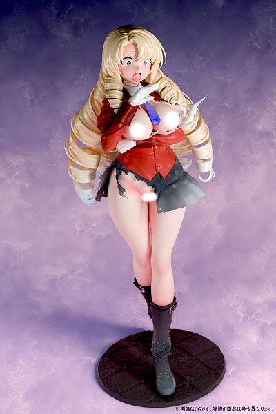 肉感少女 異世界アカデミアのご令嬢 エリザベート・F・ローゼンブルク 制服破裂ver.1/4スケール-12
