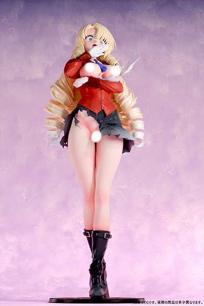 肉感少女 異世界アカデミアのご令嬢 エリザベート・F・ローゼンブルク 制服破裂ver.1/4スケール-13