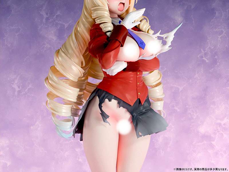 肉感少女 異世界アカデミアのご令嬢 エリザベート・F・ローゼンブルク 制服破裂ver.1/4スケール-17
