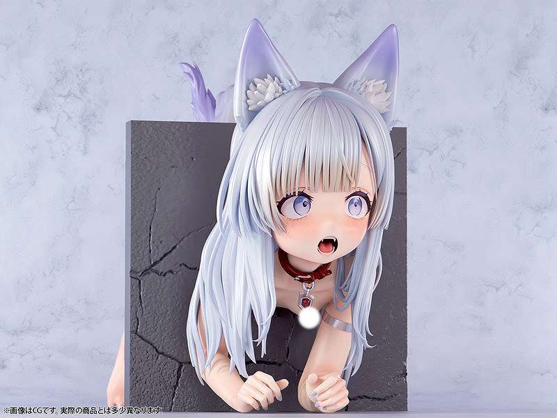 肉感少女 壁尻 ちび狐娘 こまち 1/5スケール-14