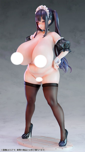 肉感少女 爆乳メイド アメジスト 1/6スケール-5