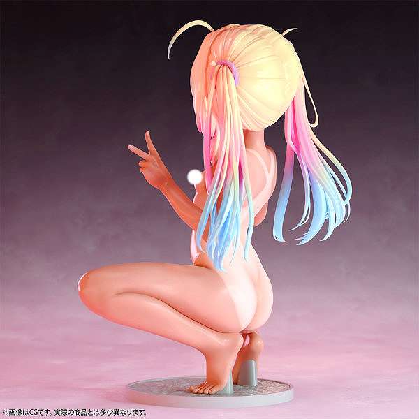 肉感少女 スク水日焼けのメスガキギャル 結愛 1/5スケール-7