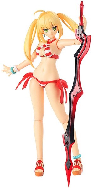 4インチネル Fate/Grand Order キャスター/ネロ・クラウディウス アクションフィギュア-2