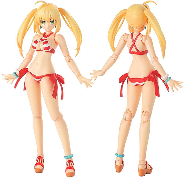 4インチネル Fate/Grand Order キャスター/ネロ・クラウディウス アクションフィギュア-9