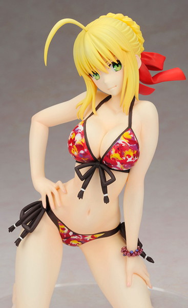 Fate/EXTRA セイバーエクストラ 水着Ver.-8