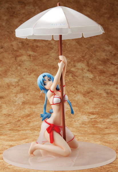 ソードアート・オンラインII アスナ セクシービキニdeパラソルフィギュア-3