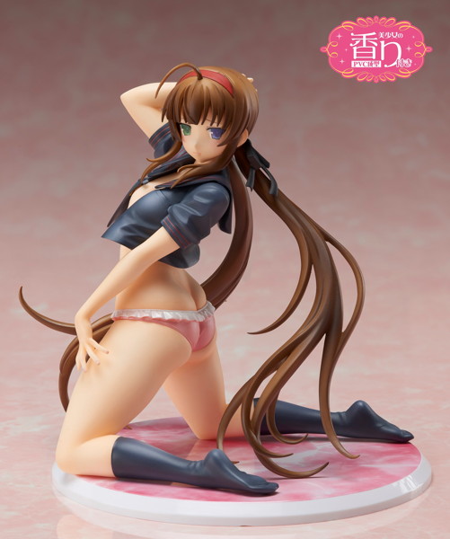 極美Girls Slender Glamorous 閃乱カグラNewWave Gバースト 両備 素肌セーラー服Ver. フィギュア 1/10スケール-2