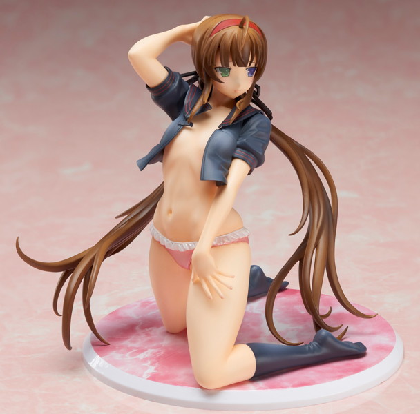 極美Girls Slender Glamorous 閃乱カグラNewWave Gバースト 両備 素肌セーラー服Ver. フィギュア 1/10スケール-3