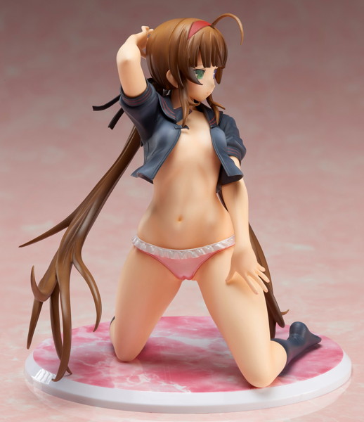 極美Girls Slender Glamorous 閃乱カグラNewWave Gバースト 両備 素肌セーラー服Ver. フィギュア 1/10スケール-4
