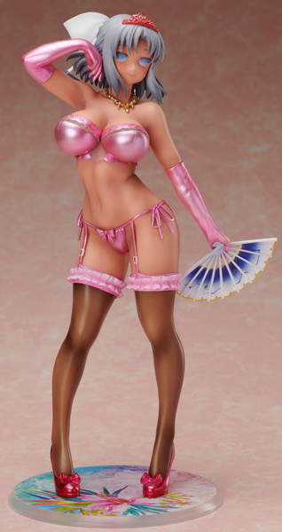 極美Girls Super Premium 閃乱カグラNewWave Gバースト 雪泉 こんがり小麦色の日焼け肌でセクシーランジェリーVer. フィギュア 1/6スケール-3