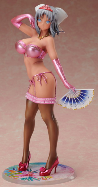 極美Girls Super Premium 閃乱カグラNewWave Gバースト 雪泉 こんがり小麦色の日焼け肌でセクシーランジェリーVer. フィギュア 1/6スケール-4
