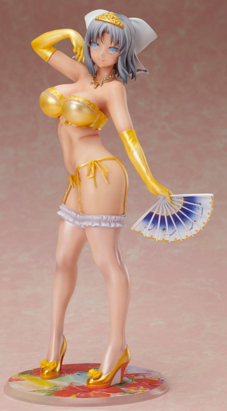 極美Girls Super Premium 閃乱カグラNewWave Gバースト 雪泉 小麦色の日焼け肌でセクシーランジェリーVer. フィギュア 1/6スケール-4