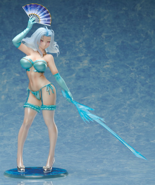 極美Girls Super Premium 閃乱カグラNewWave Gバースト 氷王の雪泉 セクシーランジェリーVer. フィギュア 1/6スケール-2