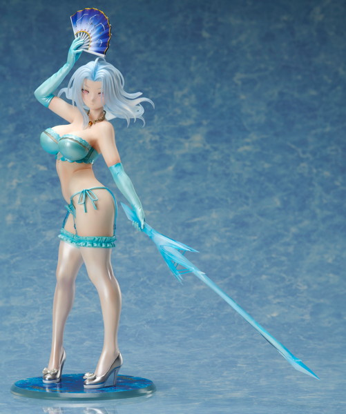 極美Girls Super Premium 閃乱カグラNewWave Gバースト 氷王の雪泉 セクシーランジェリーVer. フィギュア 1/6スケール-3